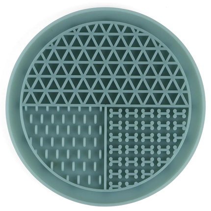 Pawpourri Textured Silicone Lickmat for Dogs and Cats (Turquoise)