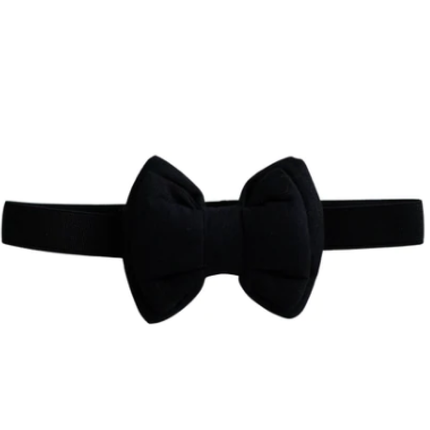 Floof & Co Elastic Bow (Black)