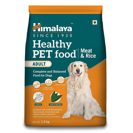 Himalaya Meat & Rice Healthy Pet Dry Food and Chicken Healthy Treats Adult Dog Combo