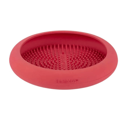 LickiMat UFO Slow Feeder for Dogs (Pink)