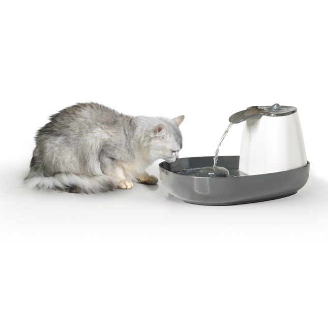 Savic Cascade Anthracite Bowls for Cats (Grey)