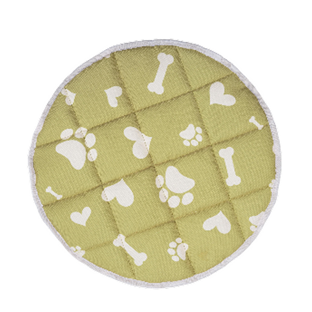Pet Set Go Paws & Bones Heaven Mat for Cats (Green)