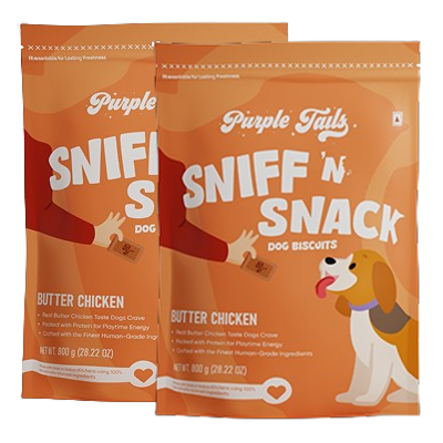 Purple Tails Butter Chicken Biscuits Dog Treat
