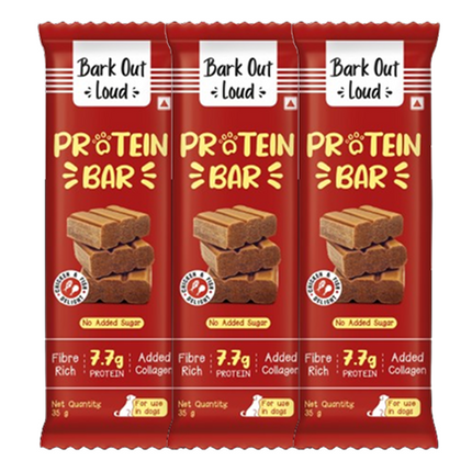 Bark Out Loud Collagen Protein Bar Chicken & Fish Treat for Dogs (Christmas Edition)