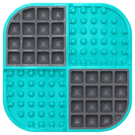 LickiMat SloMo Slow Feeder for Cats and Dogs (Turquoise)