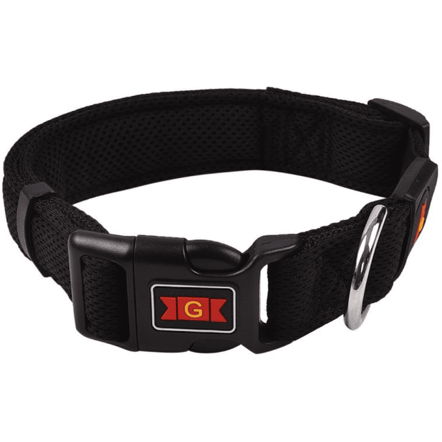 Glenand Nylon Mesh Collar - Black