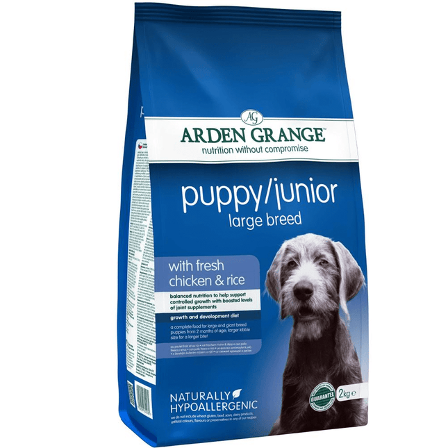 Arden Grange Fresh Chicken Puppy Junior Large Breed Dog Dry Food