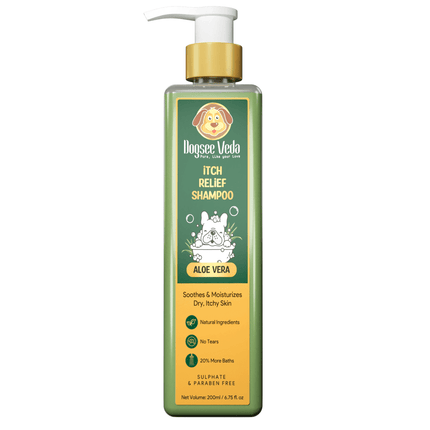 M Pets Arco Ball Toy, DOGZ & DUDEZ Natural Neem Shield Tick & Flea Repellent and Dogsee Veda ITCH RELIEF Aloe Vera Shampoo for Dogs Combo