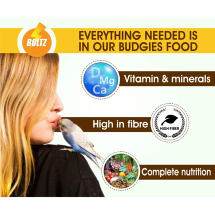 Boltz Mix Seeds Budgies Bird Food