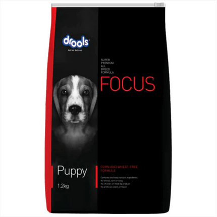 Drools Focus Super Puppy and Absolute Calcium Bone Jar Dog Dry Food Combo