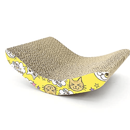 Emily Pets Curved Scratching Board Toy for Cats