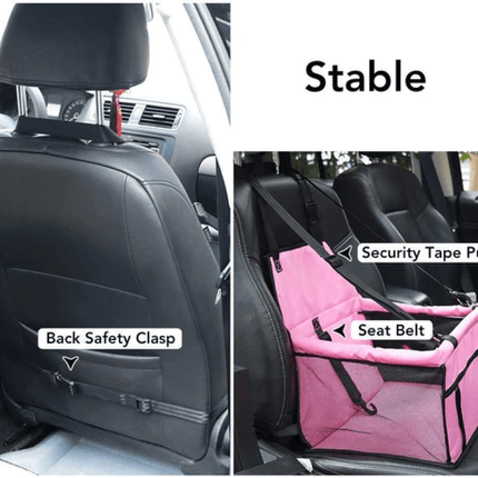 Emily Pets Car Carrier for Dogs and Cats (Pink)
