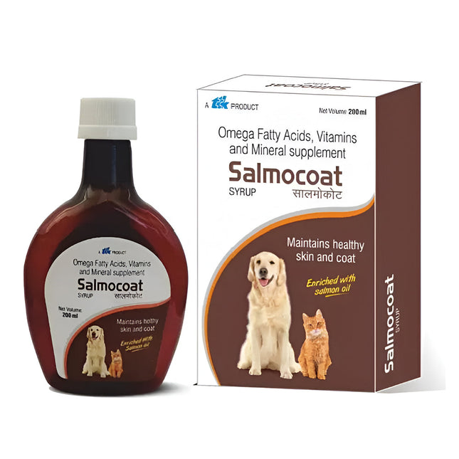 Ttk Salmocoat Syrup for Dogs and Cats