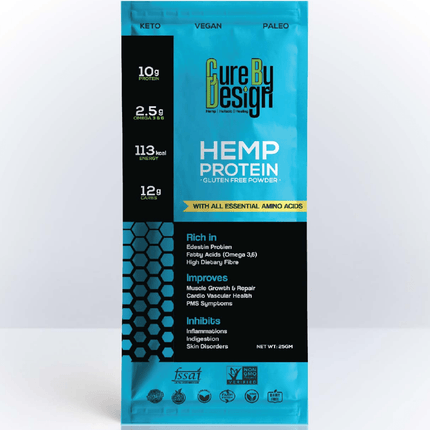 Cure By Design Hemp Protein Powder