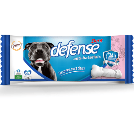Gnawlers Defense Dent Dental Care Chew Bones and Henlo Chicken Pops Dog Treats Combo