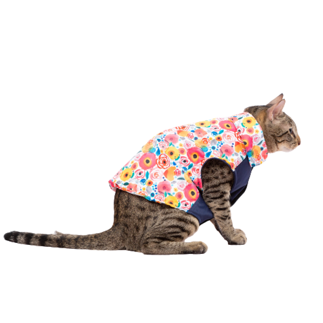 Up4pets Autumn Flower Polyester Shirts For Pets