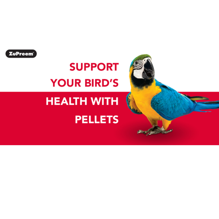 ZuPreem Fruit Blend Bird Food for Large Birds