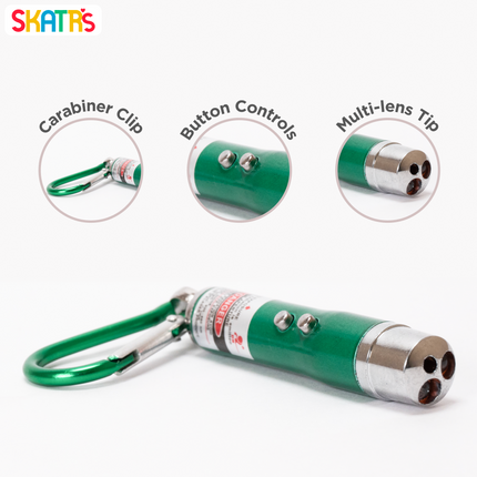 Skatrs Laser Light Toy for Cat (Green)