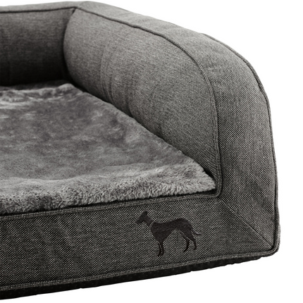 Hunter Livingston Orthopedic Sofa for Dogs (Grey)