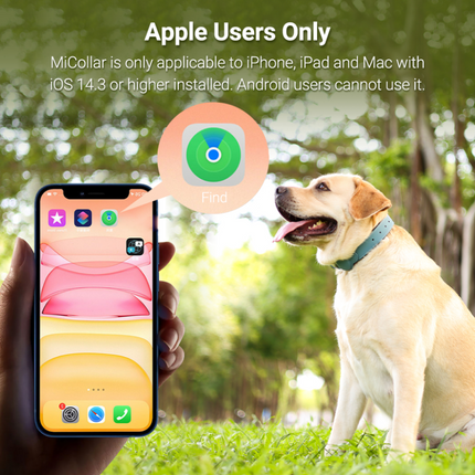 Mitag Anti Loss Device with Keychain for Dogs and Cats (Brown) | IOS