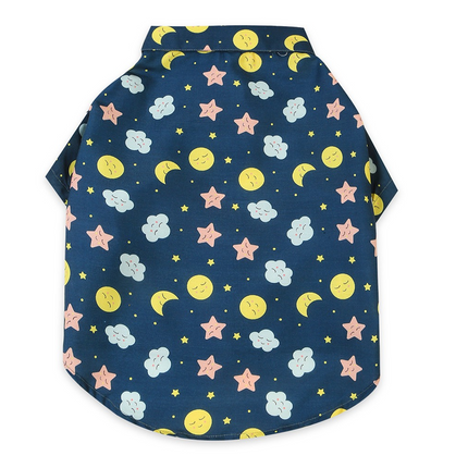 15buttons Moon & Stars Shirt for Dogs