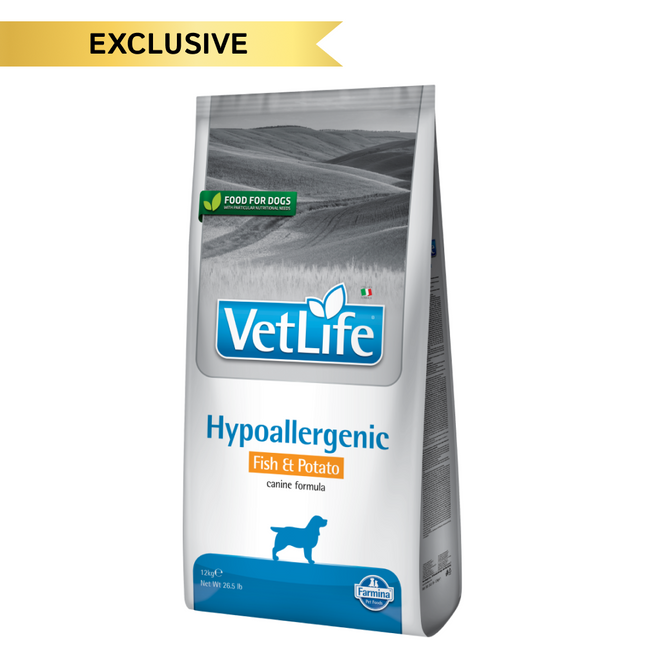 Farmina Vet Life Fish & Potato Hypoallergenic Canine Formula Adult Dog Dry Food