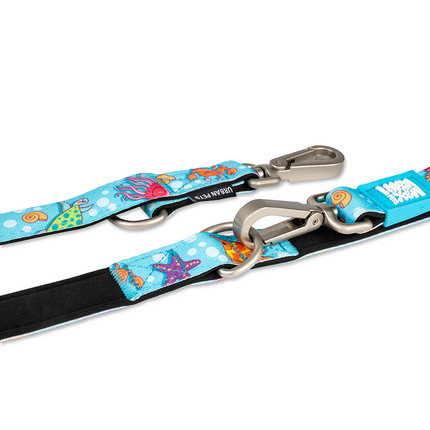 Max & Molly Blue Ocean Multi-Function Leash for Dogs (Blue)