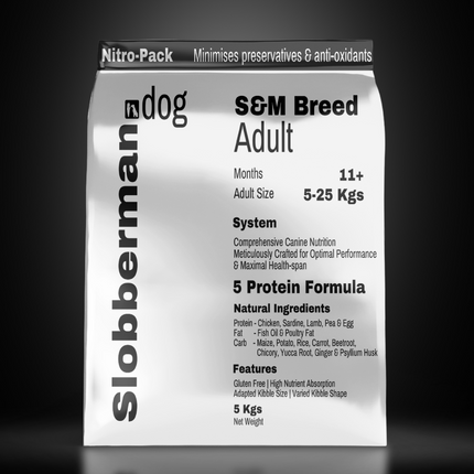Slobberman dog Gluten Free High Protein Small and Medium Breed Adult Dog Dry Food