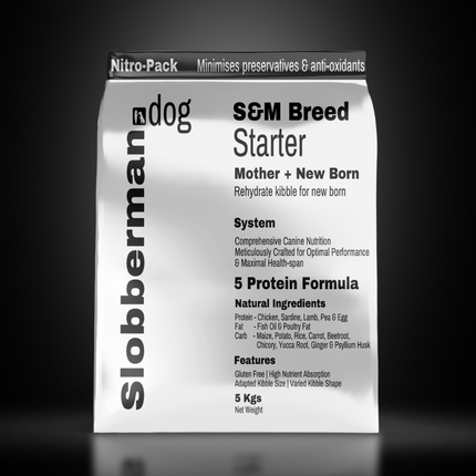 Slobberman dog Gluten Free High Protein Small and Medium Breed Starter Dog Dry Food