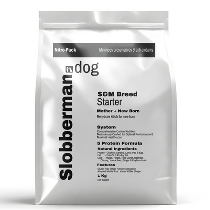 Slobberman dog Gluten Free High Protein Small and Medium Breed Starter Dog Dry Food