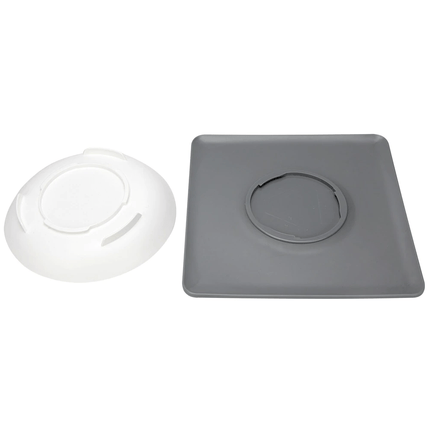 Pawsindia Twisty Feeder for Dogs and Cats (White)