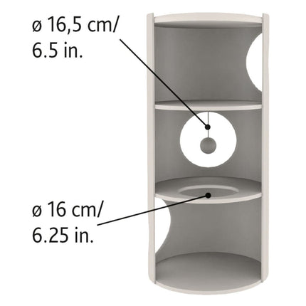 Trixie Samuel 3 Storey Tower for Cats (Beige)