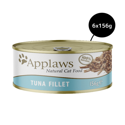 Applaws Tuna Fillet Tinned Cat Wet Food (156g)