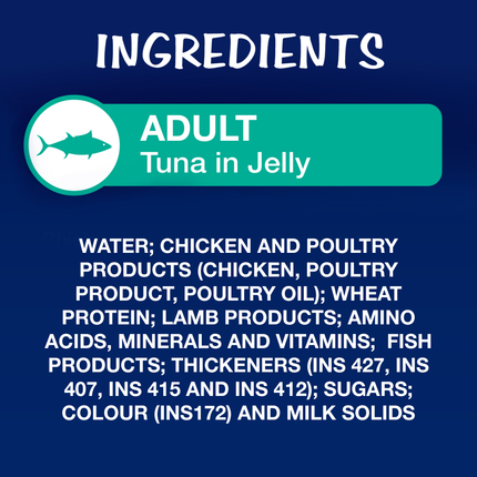 Purina Felix Mackerel with Jelly, Chicken with Jelly and Tuna with Jelly Adult Cat Wet Food Combo