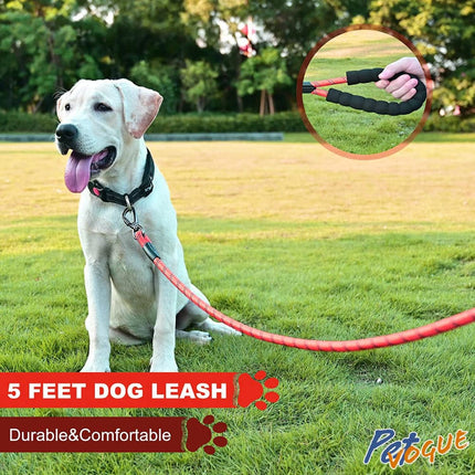 Pet Vogue Rope Leash for Dogs (Red)