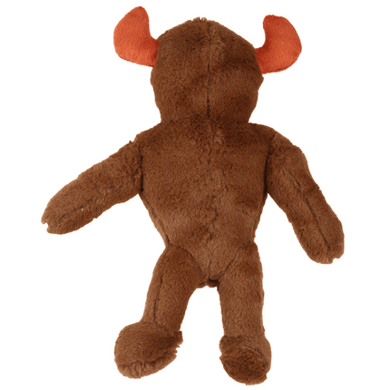 Basil Big Bull Plush Toy with Squeaky TPR for Dogs and Cats