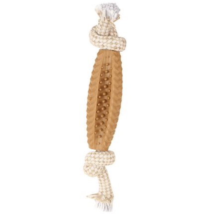 Basil Jute Rope with Spike TPR Chew Toy for Dogs | For Medium Chewers