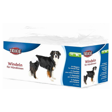 Trixie Female Diapers for Dogs (36x52cm)