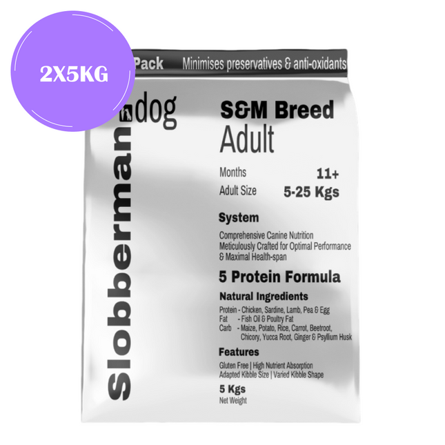 Slobberman dog Gluten Free High Protein Small and Medium Breed Adult Dog Dry Food