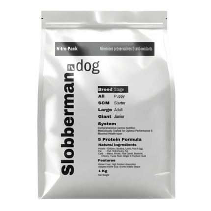 Slobberman dog Gluten Free High Protein Large and Giant Breed Starter Dog Dry Food