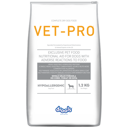 Drools VET PRO Hypoallergenic Adult Dog Dry Food