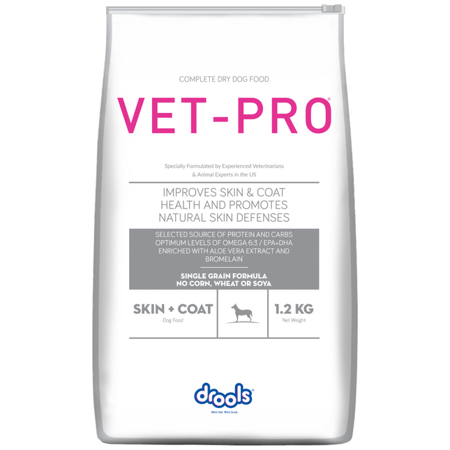 Drools VET PRO Skin & Coat Adult Dog Dry Food