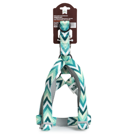 Basil Printed Adjustable Harness for Dogs (Green)