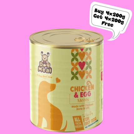Dog Meal Chicken and Egg Meals Dog Wet Food