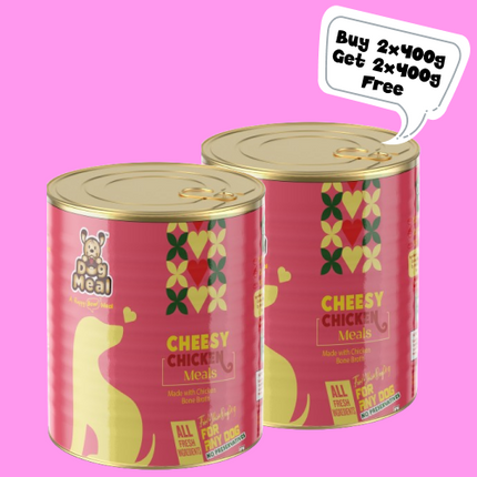 Dog Meal Cheesy Chicken Meals Dog Wet Food