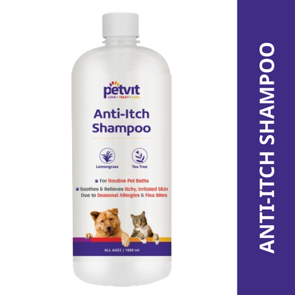 Petvit Anti Itch Shampoo for Dogs and Cats