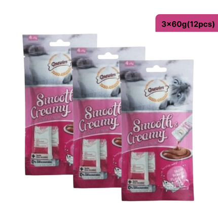 Gnawlers Bonito Flavour Creamy Cat Treats