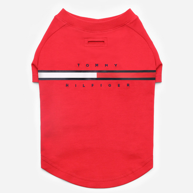 Tommy Hilfiger Heritage Tino Tshirt for Dogs (Primary Red)