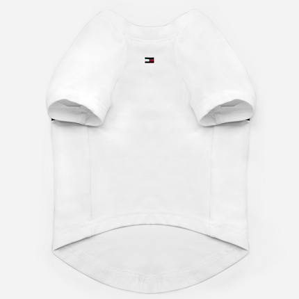 Tommy Hilfiger Heritage Tino Tshirt for Dogs (Optic White)