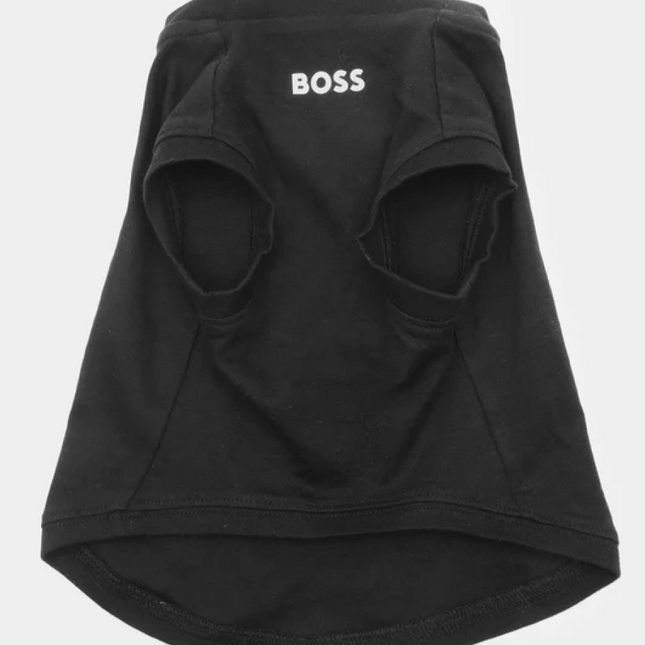 Boss Graphic Tshirt for Dogs (Jet Black)